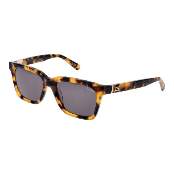 Guess Quadrat Sonnenbrille GU00064 5353N in Braun – 45° Seitenansicht