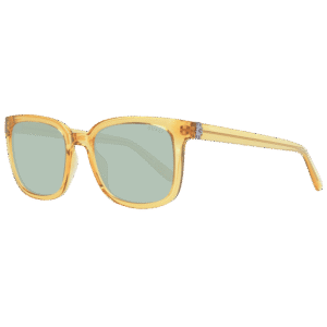 Guess Quadrat Sonnenbrille GU00065 5341N in Gelb – 45° Seitenansicht