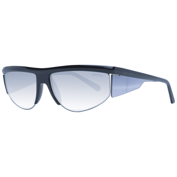 Guess Sport Sonnenbrille GU00072 6201C in Schwarz – 45° Seitenansicht