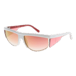 Guess Sport Sonnenbrille GU00072 6221U in Weiß – 45° Seitenansicht