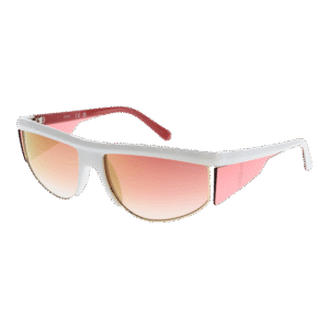 Guess Sport Sonnenbrille GU00072 6221U in Weiß – 45° Seitenansicht