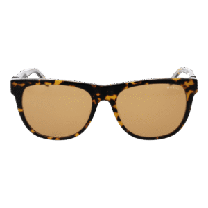 Guess Sonnenbrille GU00075 5453E – Frontansicht mit Azetat Rahmen und Braun Gläsern