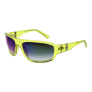 Guess Sport Sonnenbrille GU00080 6239C in Gelb – 45° Seitenansicht