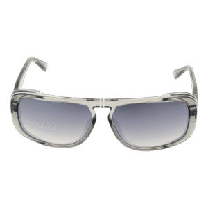 Guess Sonnenbrille GU00082 6220C – Frontansicht mit Kunststoff Rahmen und Grau Gläsern