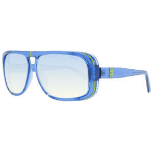 Guess Pilotenbrille Sonnenbrille GU00082 6290X in Blau – 45° Seitenansicht