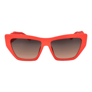 Guess Sonnenbrille GU00111 5673B – Frontansicht mit Kunststoff Rahmen und Grau Gläsern