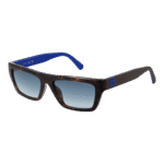 Guess Rechteck Sonnenbrille GU00120 5552W in Braun – 45° Seitenansicht