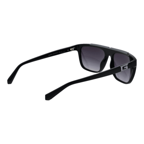 Rückansicht der Guess Sonnenbrille GU00122 5701B – Edelstahl Rahmen