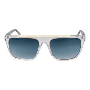 Guess Sonnenbrille GU00122 5726W – Frontansicht mit Edelstahl Rahmen und Demogläser Gläsern