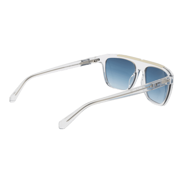 Rückansicht der Guess Sonnenbrille GU00122 5726W – Edelstahl Rahmen