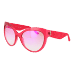 Guess Rund Sonnenbrille GU00130 6172U in Rosa – 45° Seitenansicht
