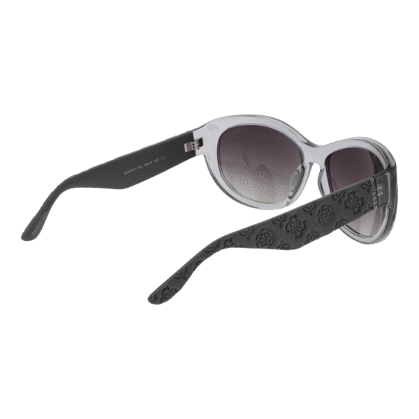 Rückansicht der Guess Sonnenbrille GU00131 6020C – Edelstahl Rahmen