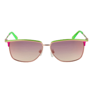 Guess Sonnenbrille GU00133 5695U – Frontansicht mit Metall Rahmen und Mehrfarbig Gläsern