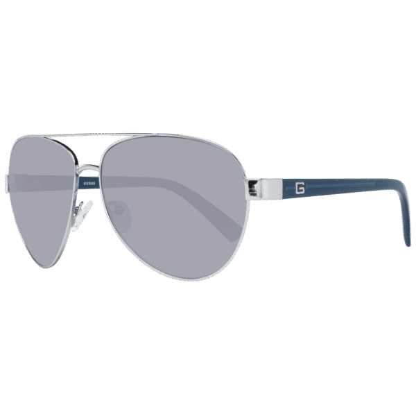 Guess Pilotenbrille Sonnenbrille GU0124F 62Q96 in Silber – 45° Seitenansicht