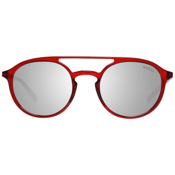 Guess Sonnenbrille GU3033 5266F – Frontansicht mit Kunststoff Rahmen und Grau Gläsern