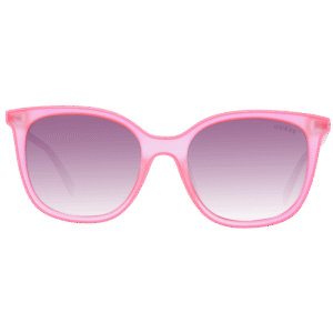 Guess Sonnenbrille GU3060 5574F – Frontansicht mit Kunststoff Rahmen und Lila Gläsern