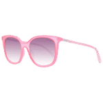Guess Quadrat Sonnenbrille GU3060 5574F in Rosa – 45° Seitenansicht