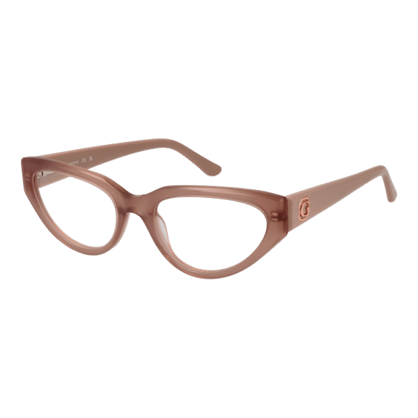 Guess Brille GU50113 53057 – 45° Seitenansicht Guess )} Brille GU50113 53057 in Rosa