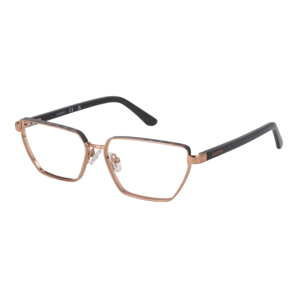 Guess )} Brille GU50123 55028 in Rosé Gold