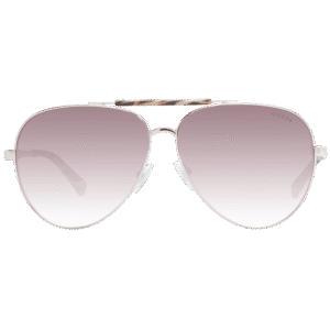 Guess Sonnenbrille GU5209 6132F – Frontansicht mit Metall Rahmen und Braun Gläsern