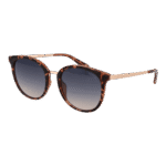 Guess Rund Sonnenbrille GU5212 5359B in Braun – 45° Seitenansicht