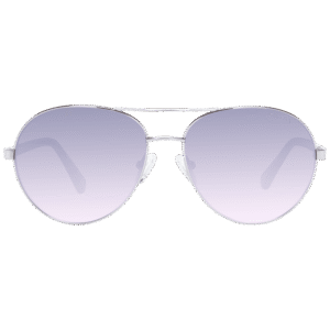 Guess Sonnenbrille GU5213 5610W – Frontansicht mit Metall Rahmen und Blau Gläsern