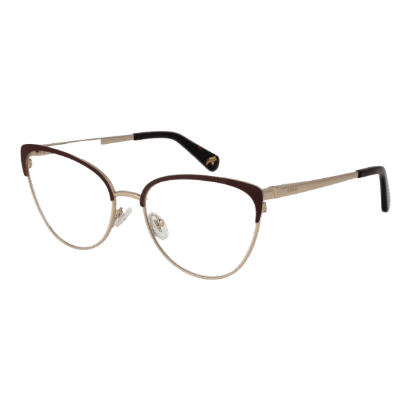 Guess Brille GU5217 56050 – 45° Seitenansicht Guess )} Brille GU5217 56050 in Braun