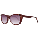Guess Katzenaugen Sonnenbrille GU7511 5566F in Burgunder – 45° Seitenansicht