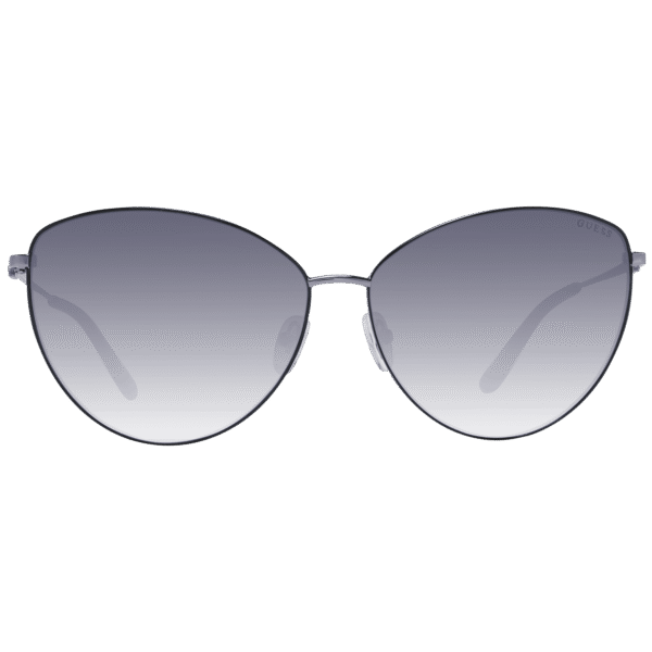 Guess Sonnenbrille GU7746 6608B – Frontansicht mit Metall Rahmen und Grau Gläsern
