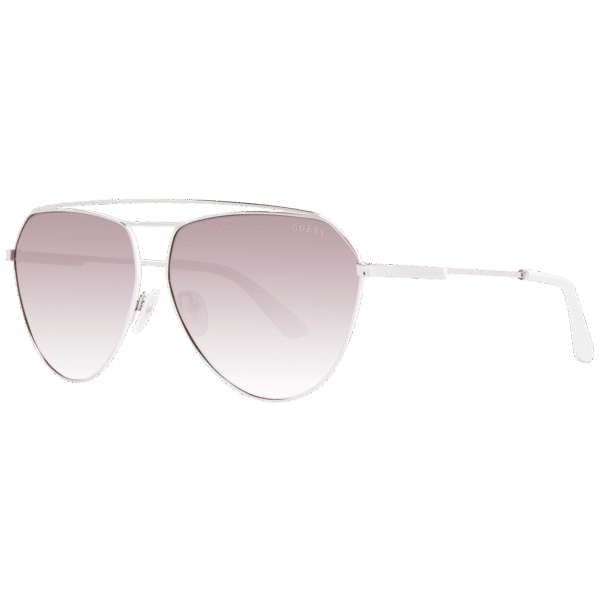 Guess Pilotenbrille Sonnenbrille GU7783 6332F in Silber – 45° Seitenansicht