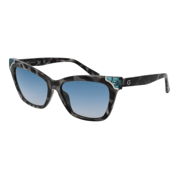 Guess Katzenaugen Sonnenbrille GU7840 5789W in Mehrfarbig – 45° Seitenansicht