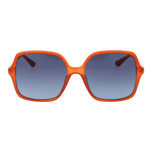 Guess Sonnenbrille GU7845 5744W – Frontansicht mit Kunststoff Rahmen und Blau Gläsern