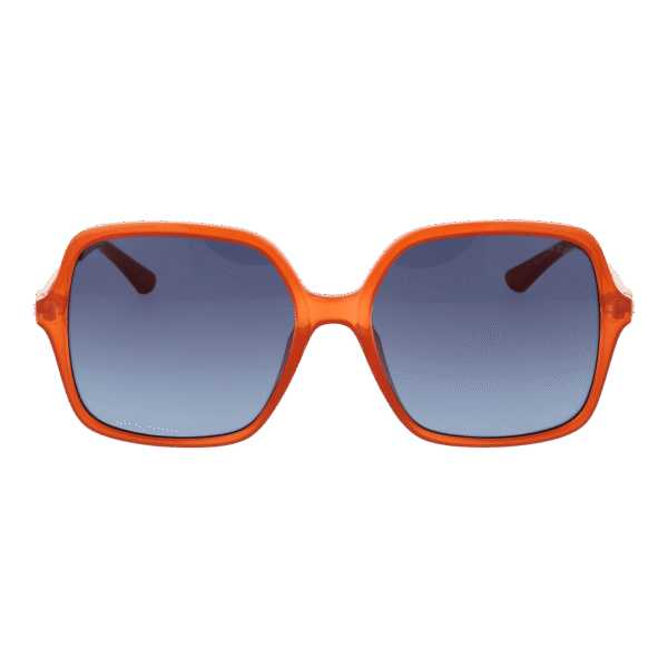 Guess Sonnenbrille GU7845 5744W – Frontansicht mit Kunststoff Rahmen und Blau Gläsern