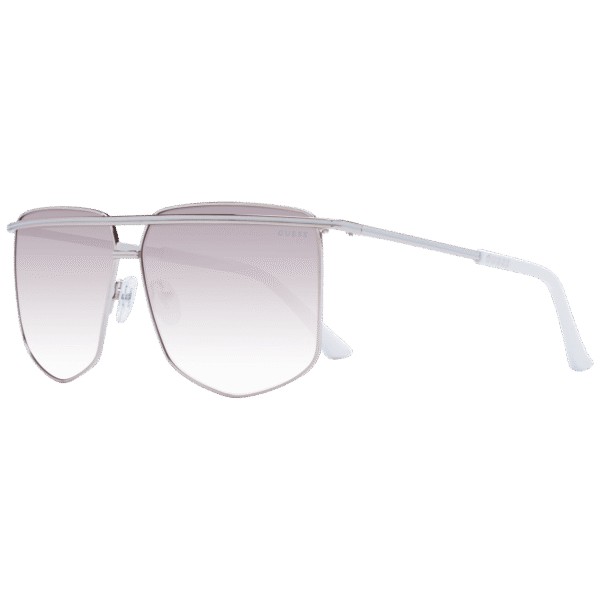 Guess Pilotenbrille Sonnenbrille GU7851 6332B in Silber – 45° Seitenansicht