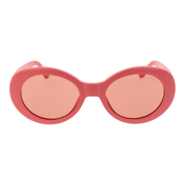 Guess Sonnenbrille GU7904 5174S – Frontansicht mit Kunststoff Rahmen und Rosa Gläsern
