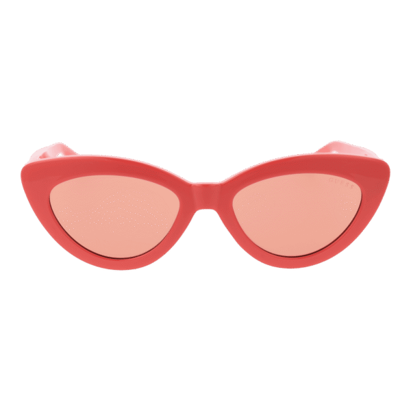 Guess Sonnenbrille GU7905 5274S – Frontansicht mit Kunststoff Rahmen und Rosa Gläsern