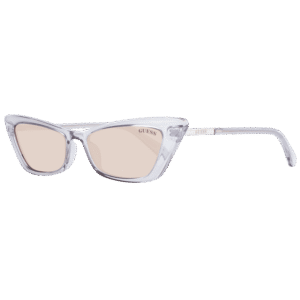 Guess Rechteck Sonnenbrille GU8229 5381E in Lila – 45° Seitenansicht