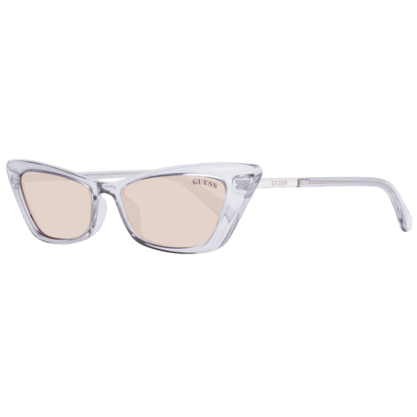 Guess Rechteck Sonnenbrille GU8229 5381E in Lila – 45° Seitenansicht