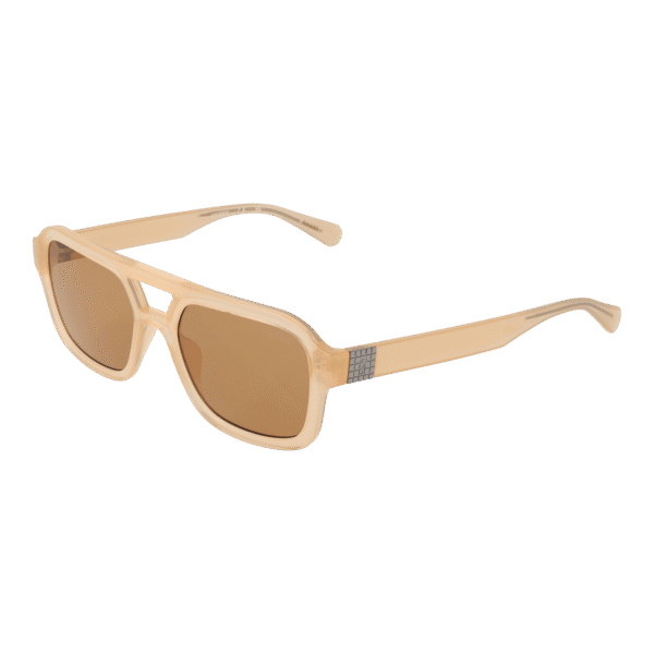 Guess Pilotenbrille Sonnenbrille GU8259 5357E in Beige – 45° Seitenansicht