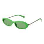 Guess Oval Sonnenbrille GU8277 5193N in Grün – 45° Seitenansicht