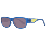 Guess Trapez Sonnenbrille GU9213 5191G in Blau – 45° Seitenansicht