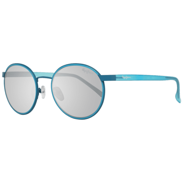 Pepe Jeans Oval Sonnenbrille PJ5122 51C1 in Blau – 45° Seitenansicht