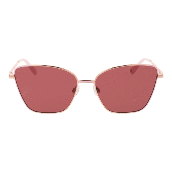 Pepe Jeans Sonnenbrille PJ5189 58C4 – Frontansicht mit Edelstahl Rahmen und Grau Gläsern