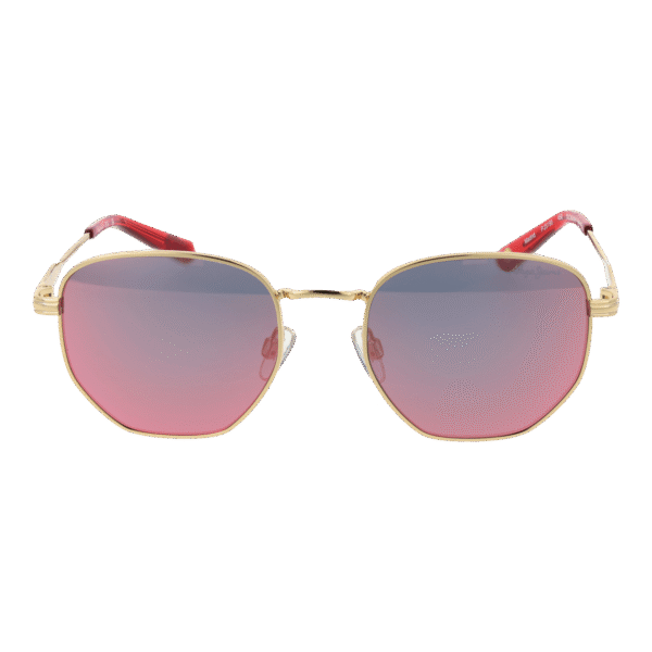 Pepe Jeans Sonnenbrille PJ5195 51456 – Frontansicht mit Metall Rahmen und Rosa Gläsern