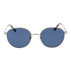 Pepe Jeans Sonnenbrille PJ5210 52456P – Frontansicht mit Metall Rahmen und Blau Gläsern