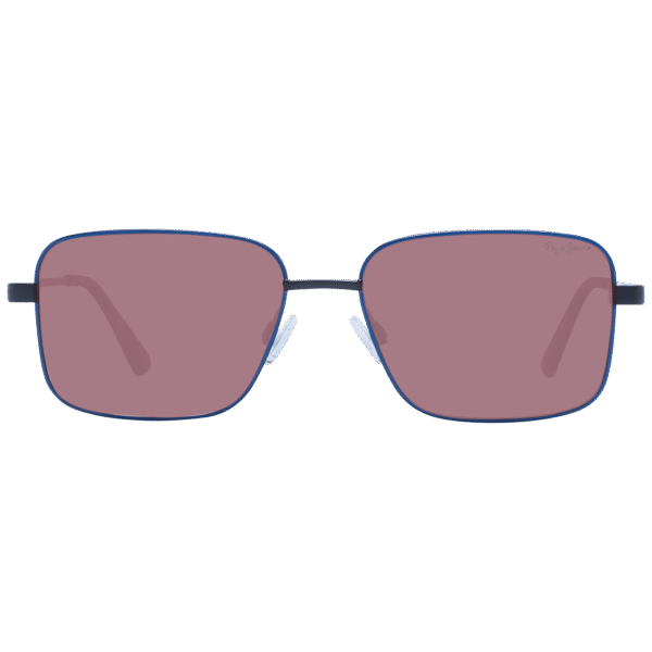 Pepe Jeans Sonnenbrille PJ5211 54406P – Frontansicht mit Metall Rahmen und Braun Gläsern