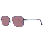 Pepe Jeans Rechteck Sonnenbrille PJ5211 54406P in Blau – 45° Seitenansicht