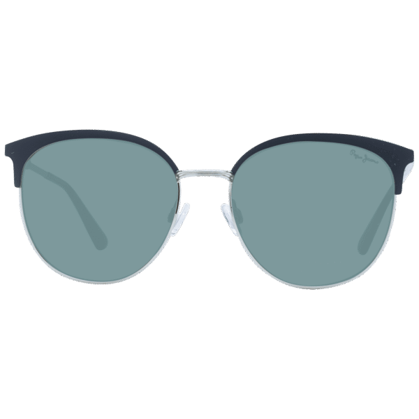 Pepe Jeans Sonnenbrille PJ5212 55002 – Frontansicht mit Metall Rahmen und Grün Gläsern