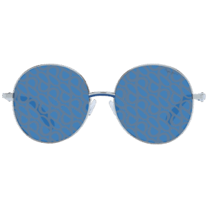 Pepe Jeans Sonnenbrille PJ5214 55402 – Frontansicht mit Metall Rahmen und Blau Gläsern