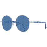Pepe Jeans Rund Sonnenbrille PJ5214 55402 in Silber – 45° Seitenansicht